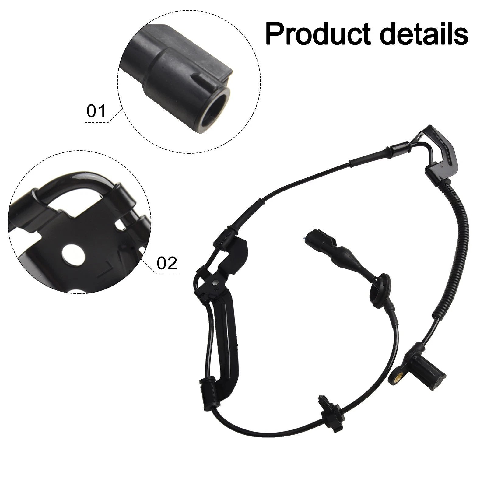 ABS Wheel Speed Sensor Set of 2 for Ford Escape (2001–2008)