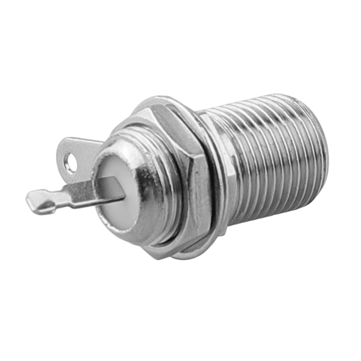 15pcs F Type Chassis Mounted Socket Female Soldering Connector