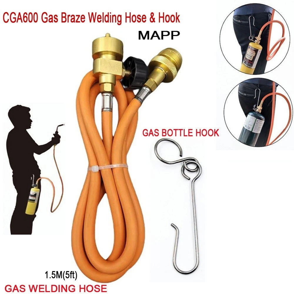 Gas Braze Welding Torch Hose Kit for CGA600