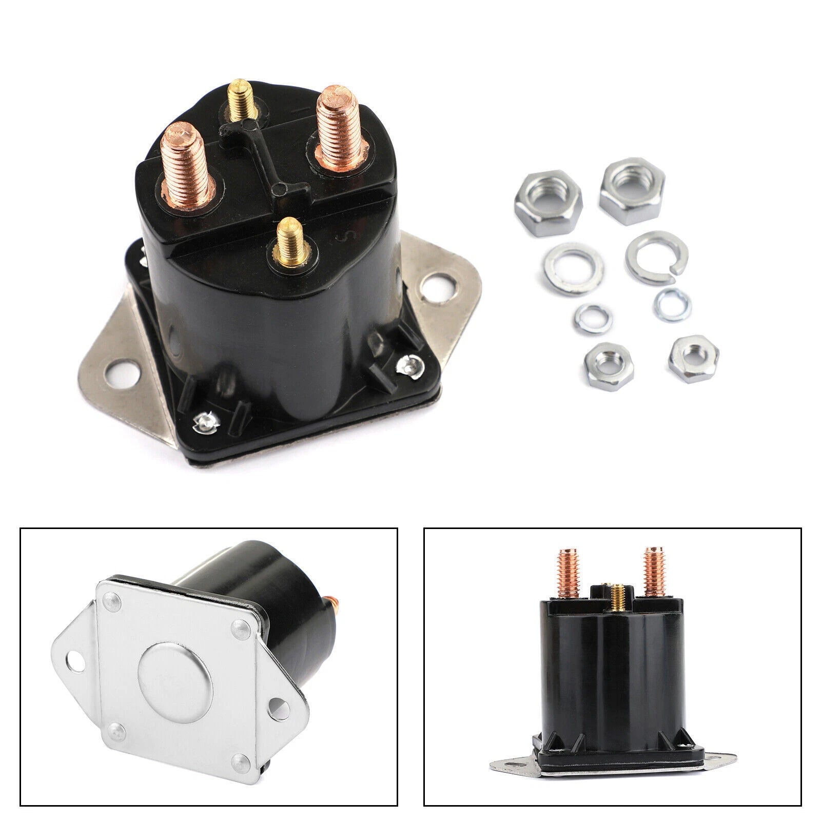 Solenoid 1013609 for Club Car DS & Precedent 12V Gas Golf Cart (1984-UP)