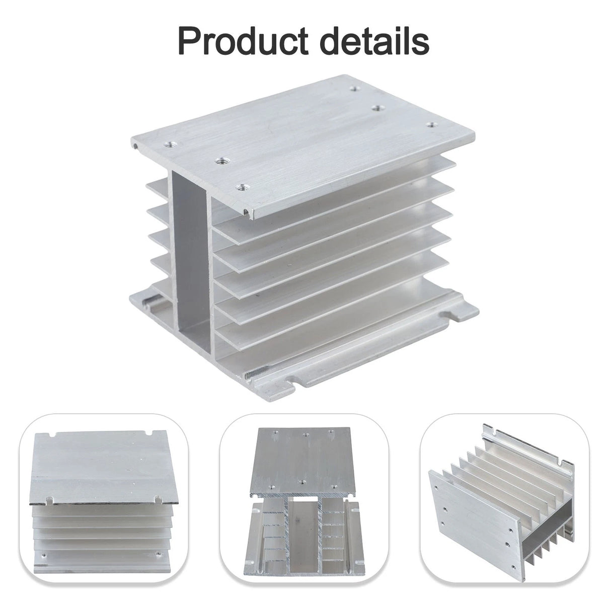 High Performance Aluminum Heat Sink for 150A200A MDQ200A 1600V Modules