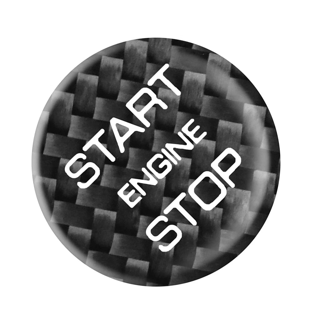Engine Start Stop Button Trim for Land Rover Discovery (2016–2019) Black
