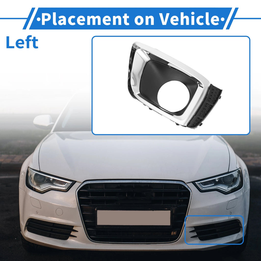 Front Left Fog Light Grill Replacement for Subaru Forester (2014–2017)