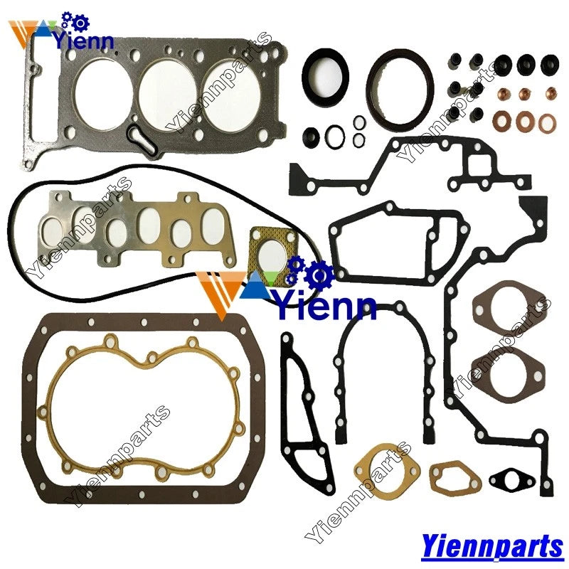 Full Gasket Kit for Isuzu HITACHI EX25-1, SUMITOMO S90, S90F (3KR1, 3KR1-EA14)