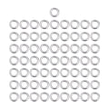 50 Heavy Duty Seamless Split Swivel Rings for Fishing Tools