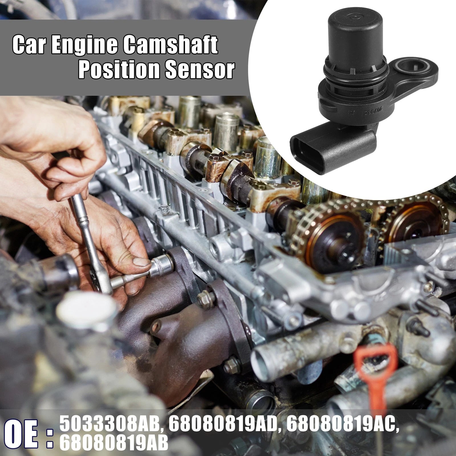 Car Engine Camshaft Position Sensor Replacement for Dodge Avenger Dart (2012–2016)