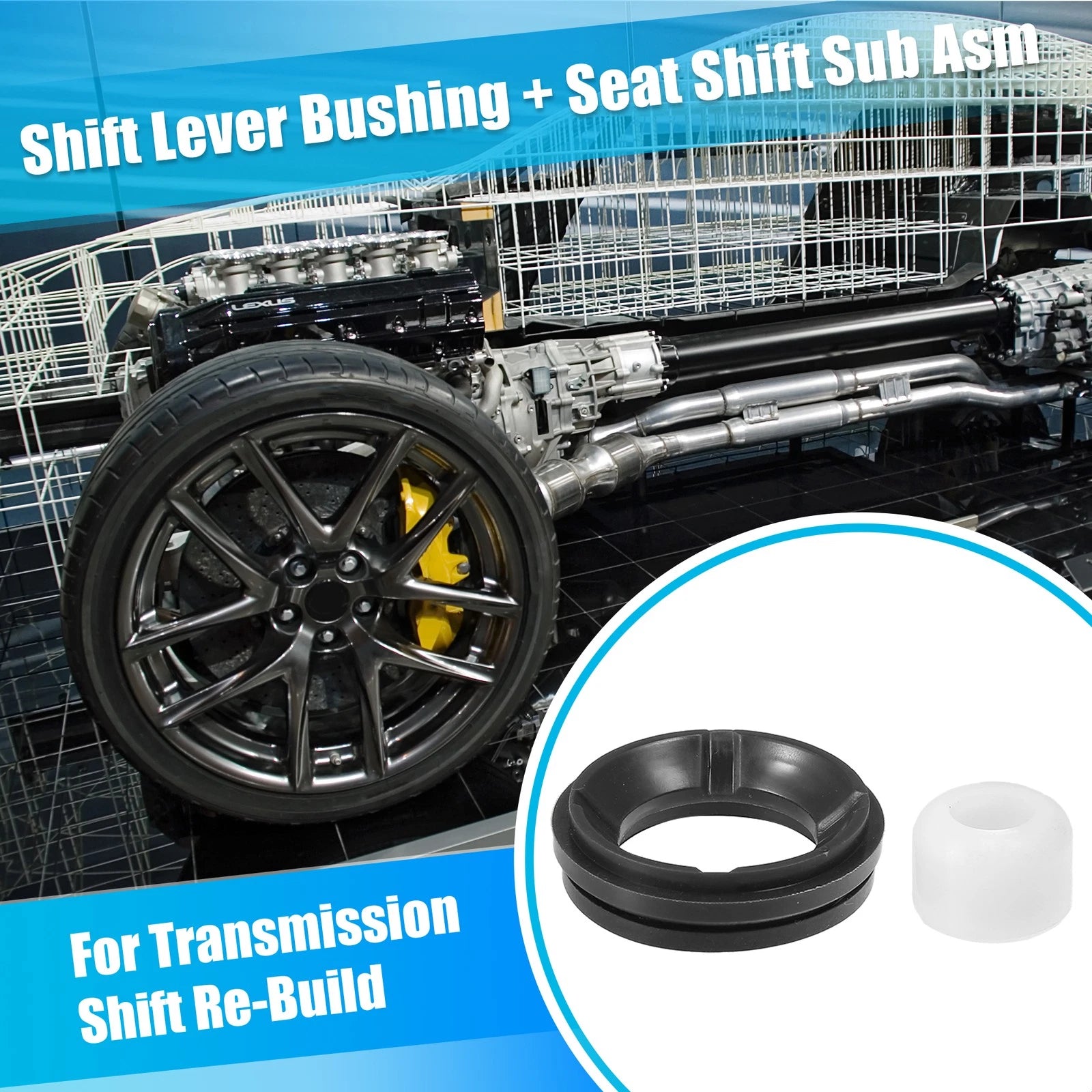 Manual Transmission Shift Lever Bushing Replacement for Toyota Hilux (2005–2015)