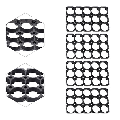Battery Holder for DIY Organization (ABS+PC Plastic Frame)