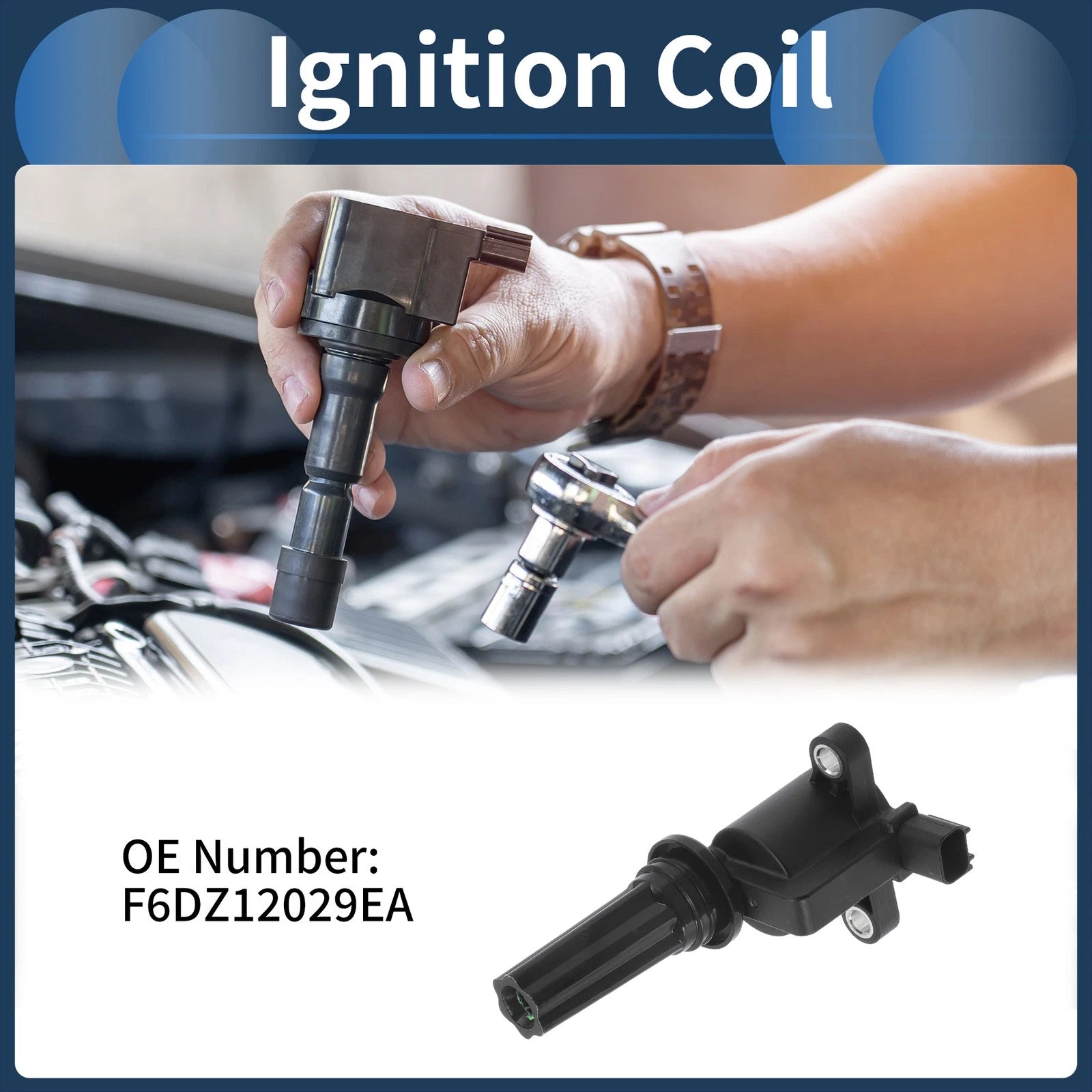 Ignition Coil Pack No.F6DZ12029EA for Ford Taurus (1996–1999)