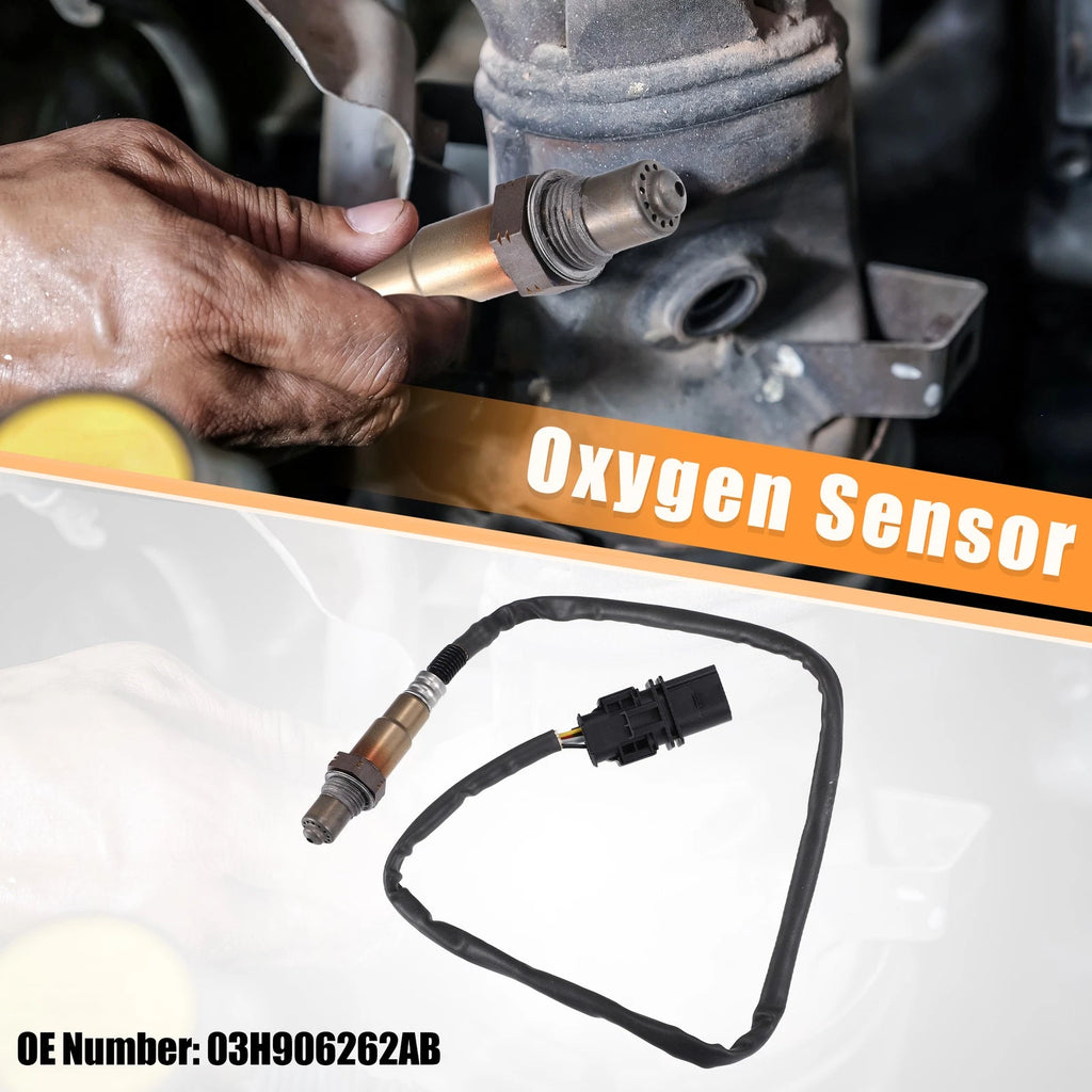 Front Right Oxygen Sensor Replacement for Audi A4 (2009–2016) Plastic Metal