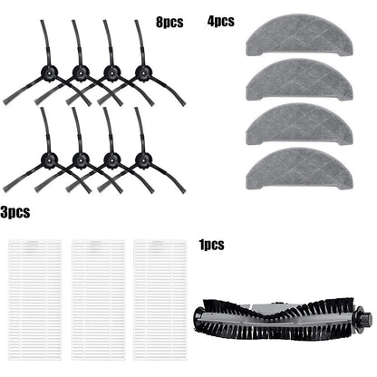 Set of 2 Side Brushes for Vacuum Cleaner