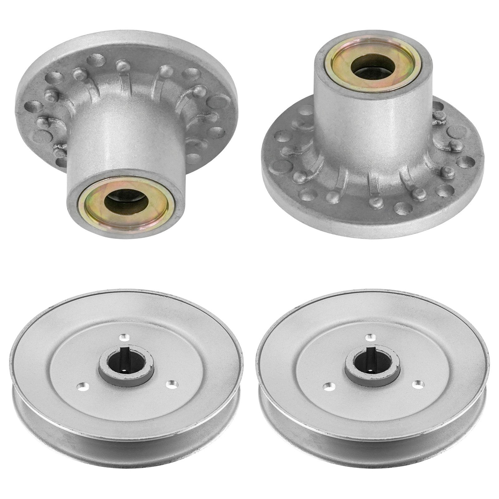 Deck Spindle and Pulley Replacement for Exmark Metro M15KA322 (2010–2018)