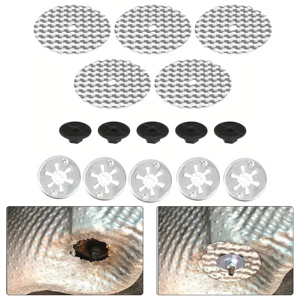 Heat Protection Plate Repair Kit for Automotive Applications (15PCS)