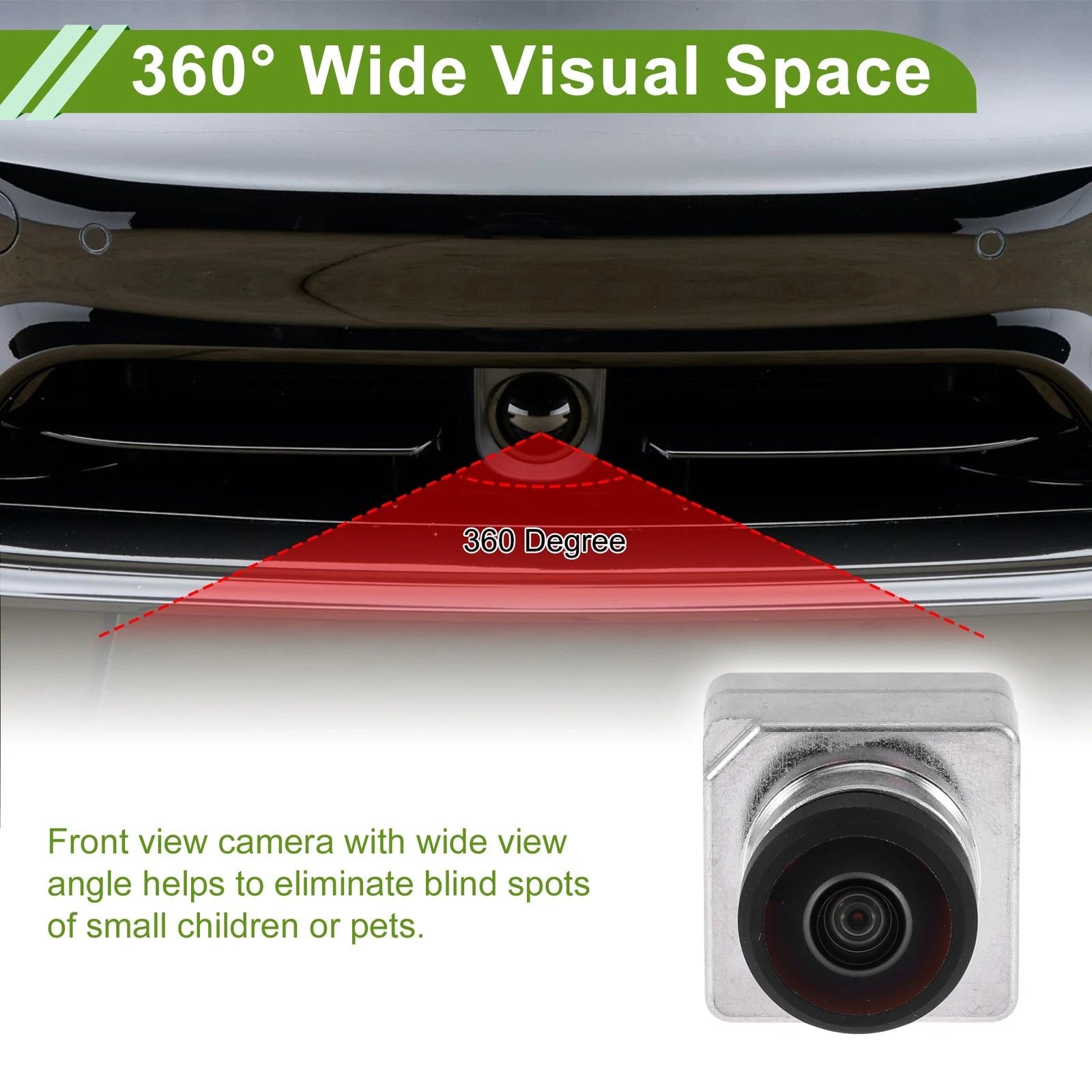 Front View Car Camera for Audi A6 C8 A7 (2019–2020)