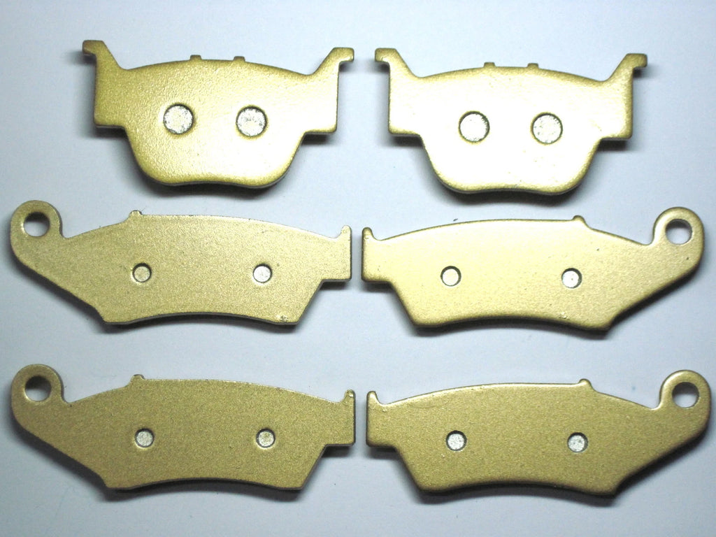 Front Rear Brake Pads for Honda TRX 450R (2004–2009)
