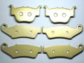 Front Rear Brake Pads for Honda TRX 450R (2004–2009)