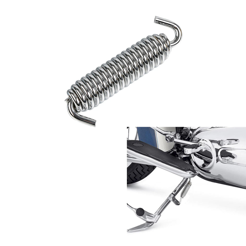 Chrome Kickstand Jiffy Spring Stand for Harley-Davidson Softail (2007–2017)
