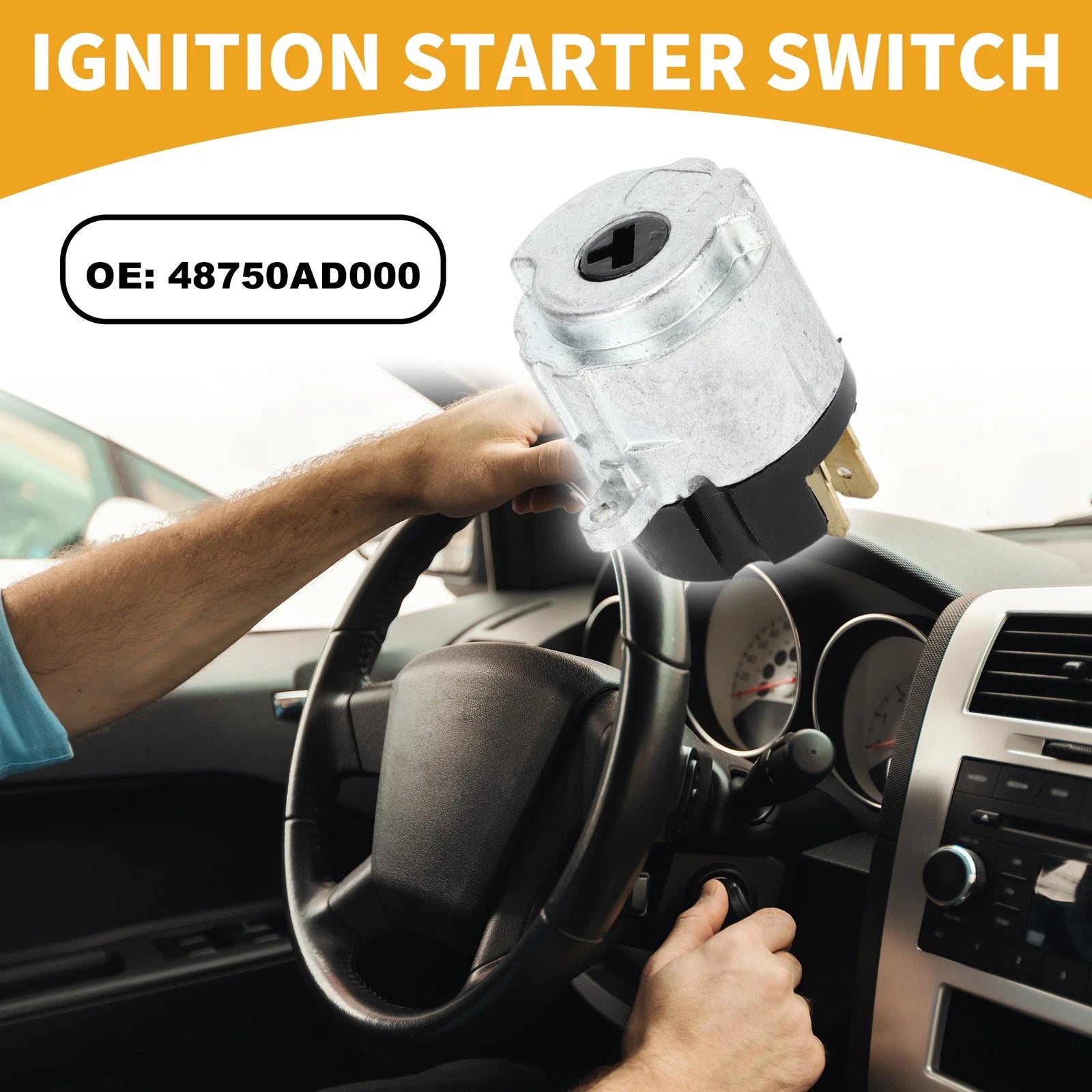 Ignition Starter Switch for Nissan (No.48750AD000)
