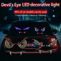 LED Devil Eye Lights for Truck Car (USB Powered, 11 Patterns)