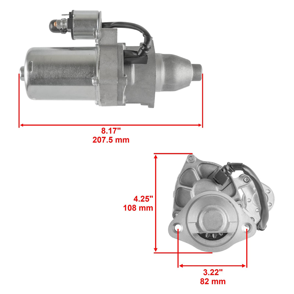 Starter for Kohler Lawn and Garden CH440 Engines (2005–2015)