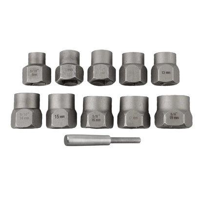 12 Piece Bolt Extractor Socket Set for Reliable Results