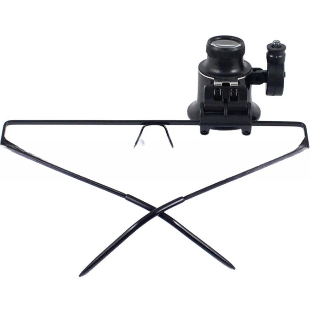 20x LED Magnifying Loupe Glasses for Watch Repair