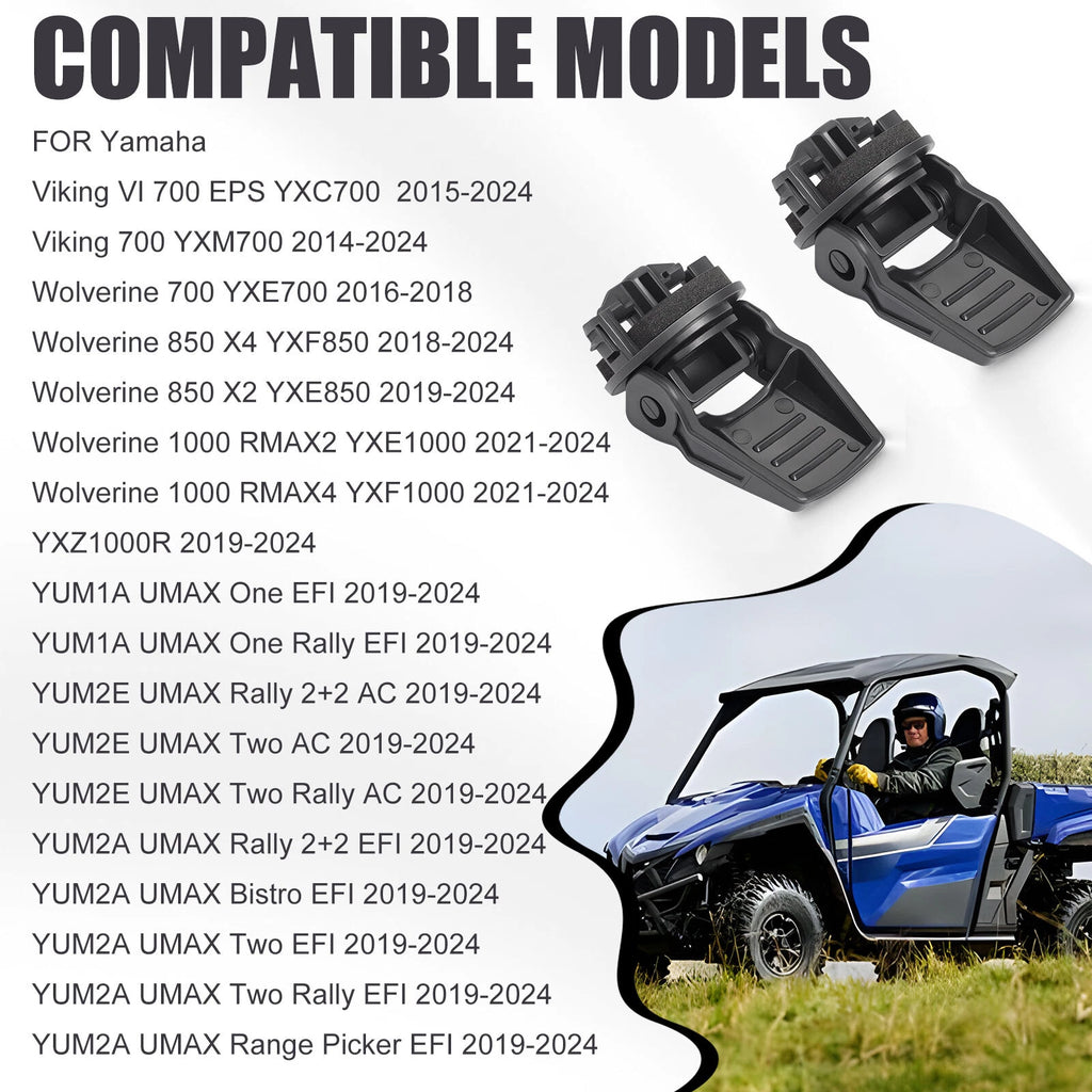 Hood Storage Flip Latch Lever Lock for Yamaha Viking VI 700 EPS (2015–2024)
