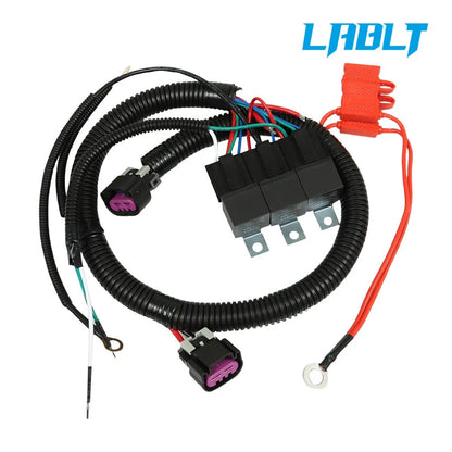 Dual Electric Fan Wiring Harness Kit for Chevy (1999–2006)