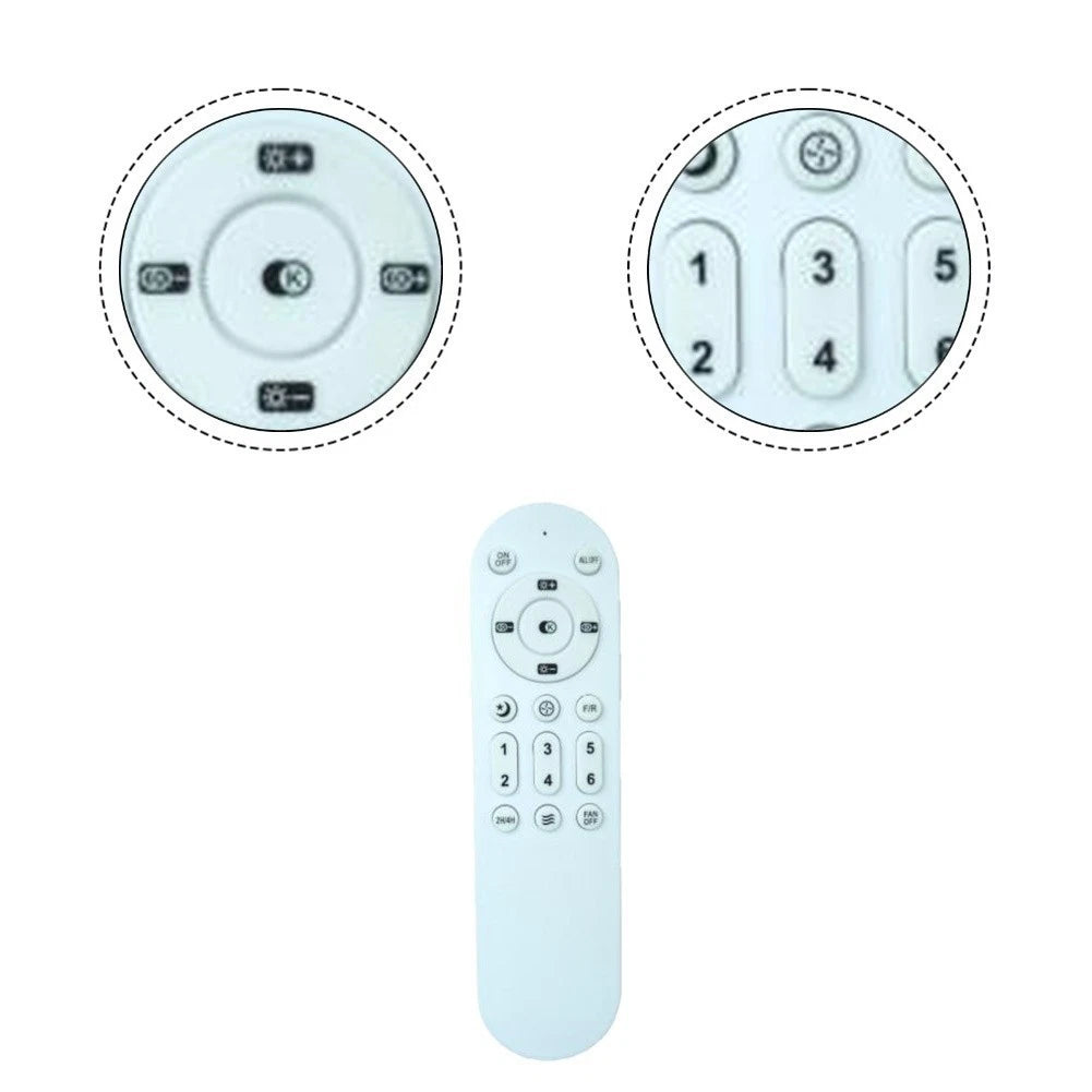 Wireless 2.4G Fan Remote Control for Ceiling Fans (Compatible Models)