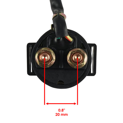 Starter Relay Solenoid Replacement for Honda TRX200SX FourTrax (1986–1988)