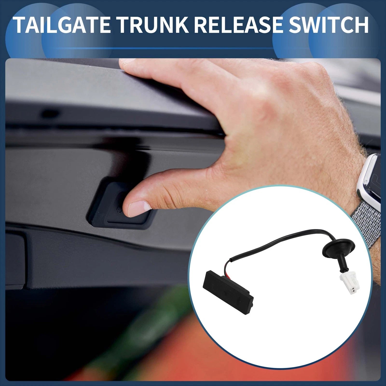 Tailgate Trunk Release Switch Replacement for Hyundai Accent (2010–2016)