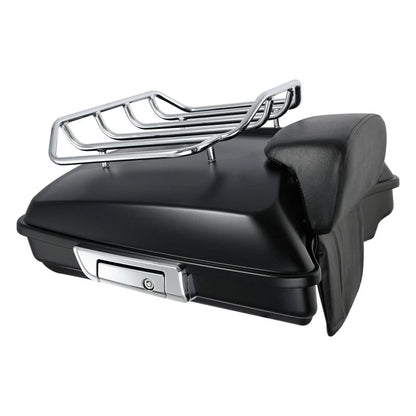 Razor Trunk Backrest Mount Rack for Harley Touring Street Road Glide (2014–2023)
