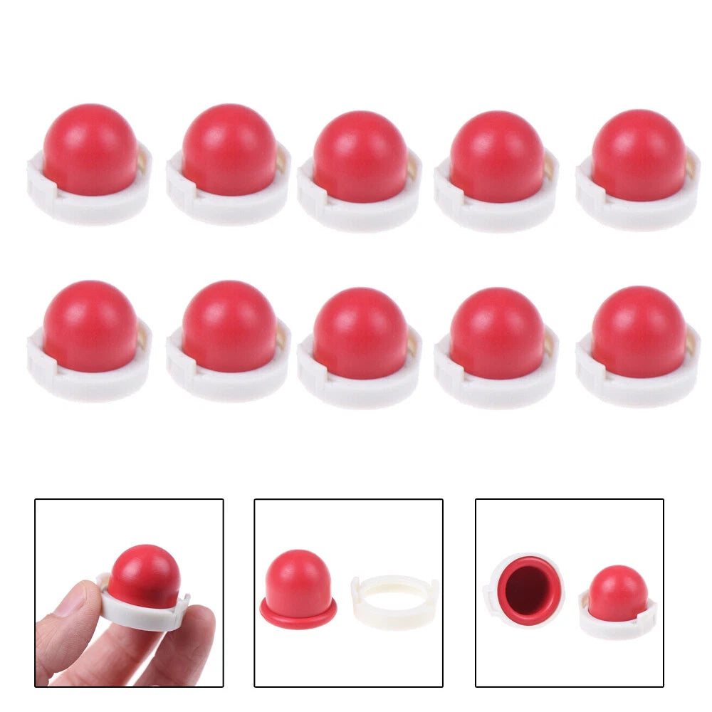 10Pc Primer Bulb for Briggs & Stratton Lawn Mower (694394, 494408, 795083, 495770)