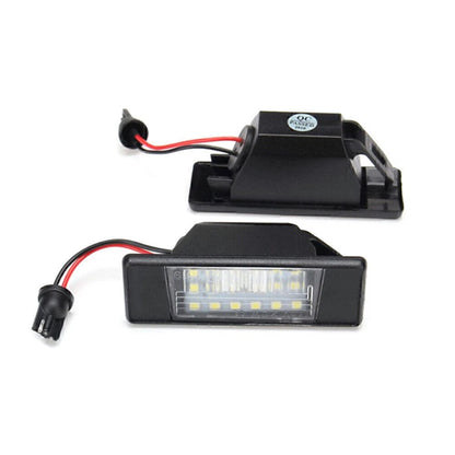 2X 18-SMD LED License Plate Light Assembly for Nissan Juke Versa X-Trail
