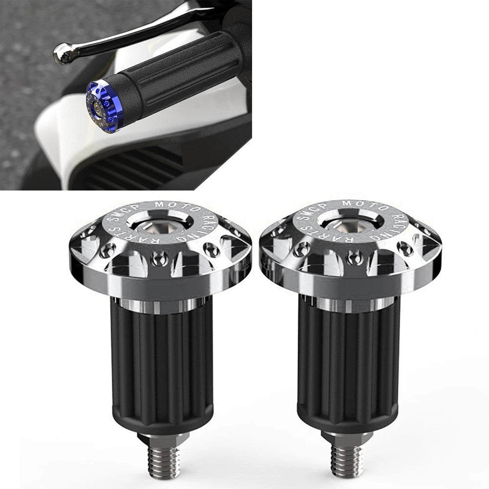 7/8" CNC Handlebar Grips & End Cap Plugs for Dirt Bike (Fits )
