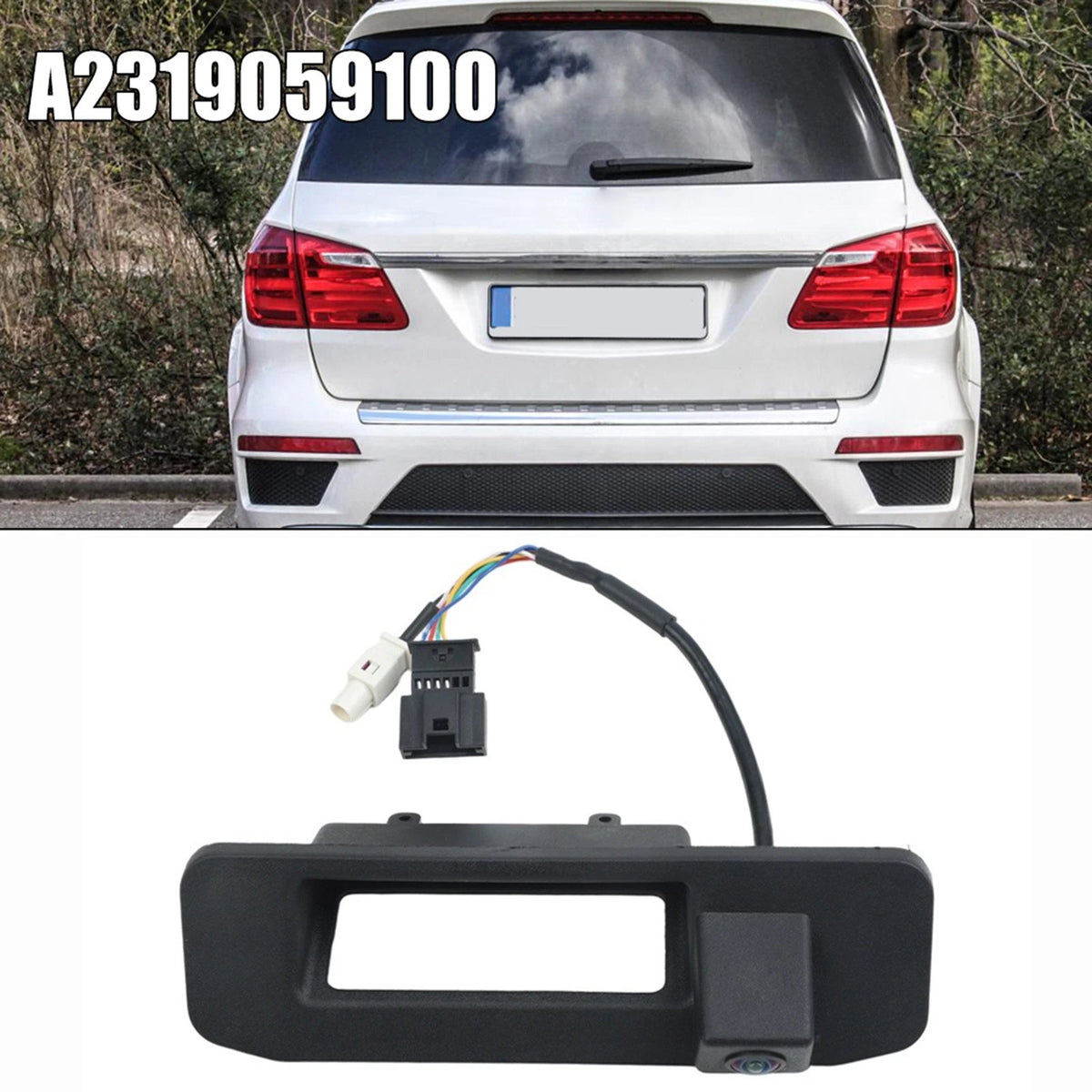 Tailgate Handle Backup Camera for Mercedes For Benz GL Class W166 2012 2015