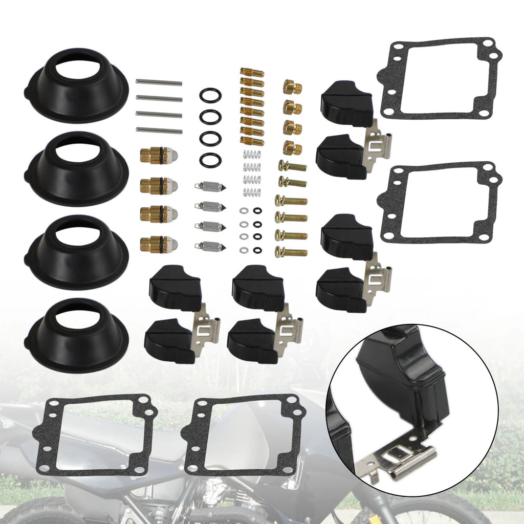 4X Carburetor Rebuild Repair Kit for Yamaha XS1100 XS1100L/S (1980–1981)