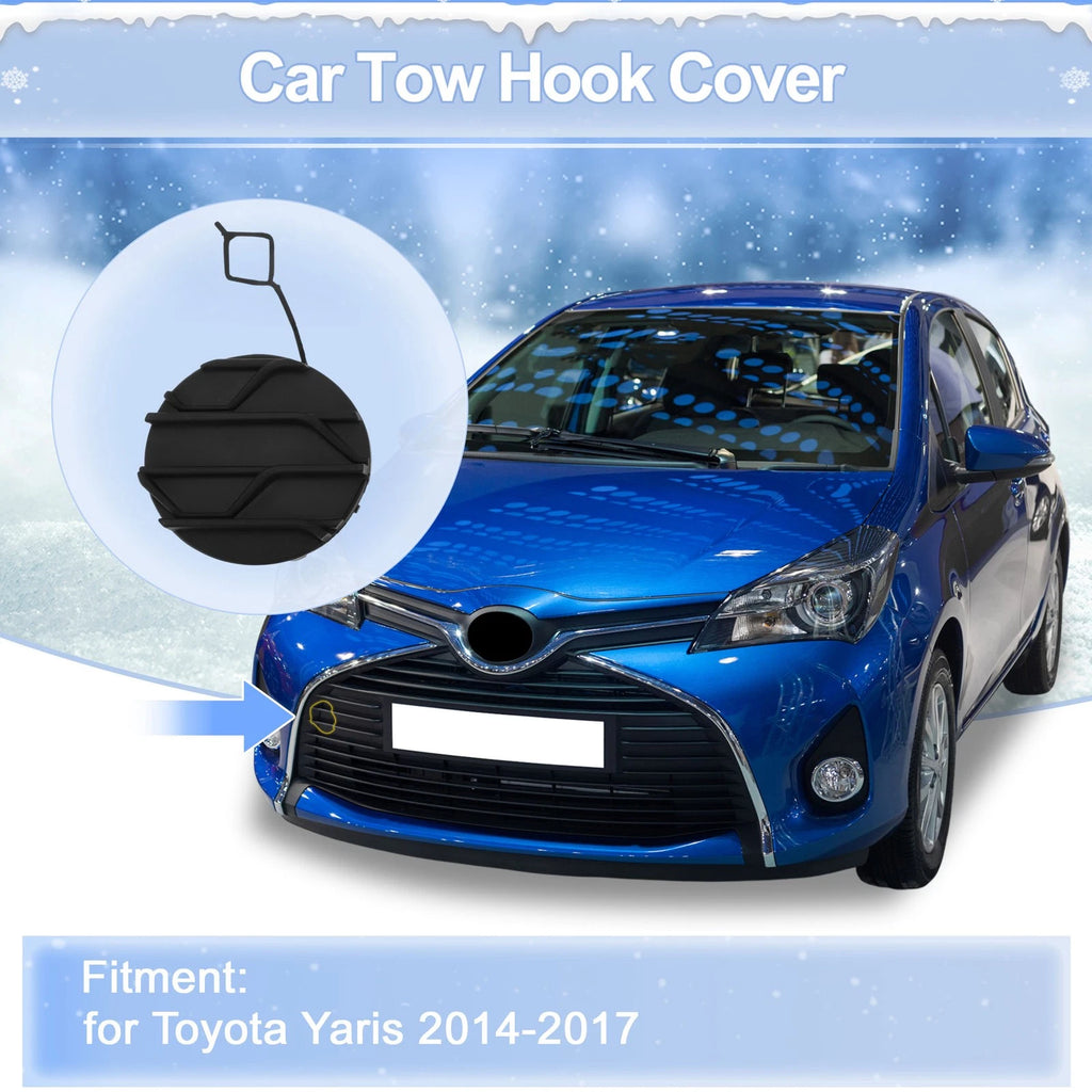 Tow Hook Cover Cap Right Front Replacement for Toyota Prius V (2014–2017)