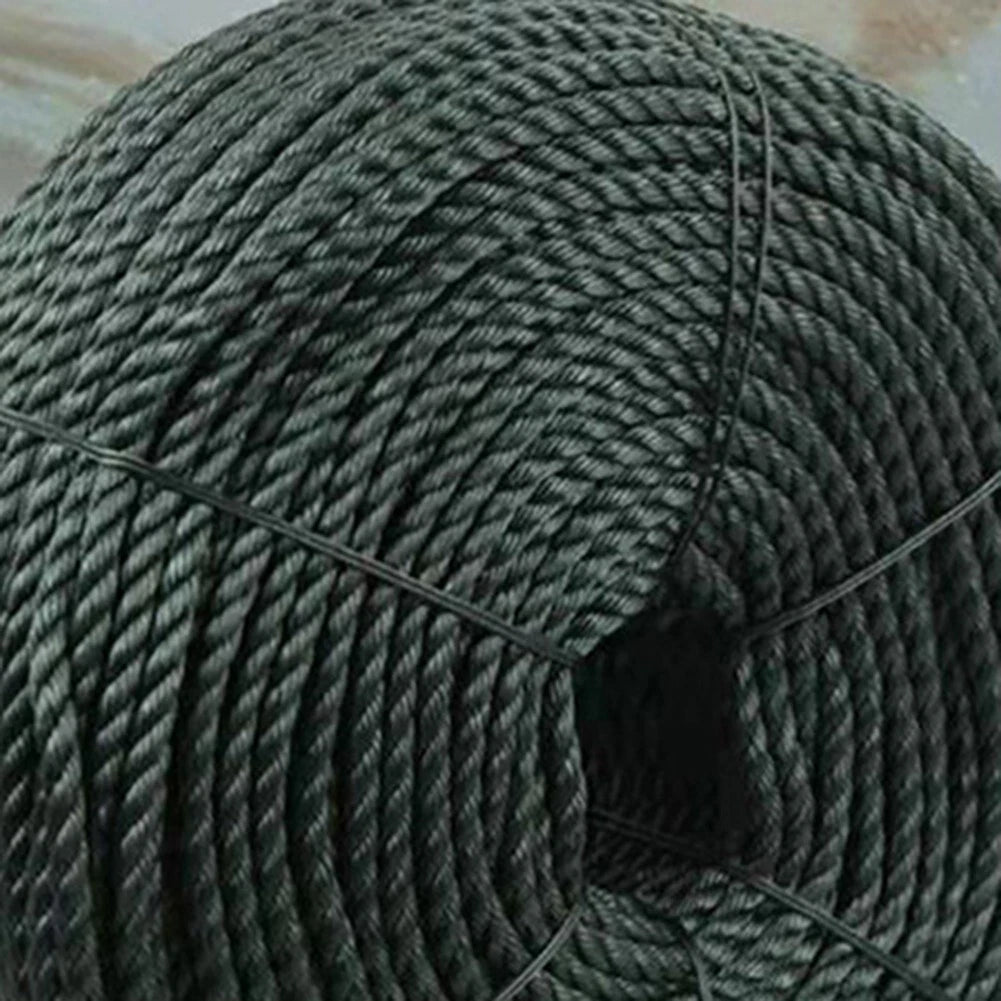 6mm x 30M Black Poly Rope for Greenhouse Lamination (No Part Numbers)