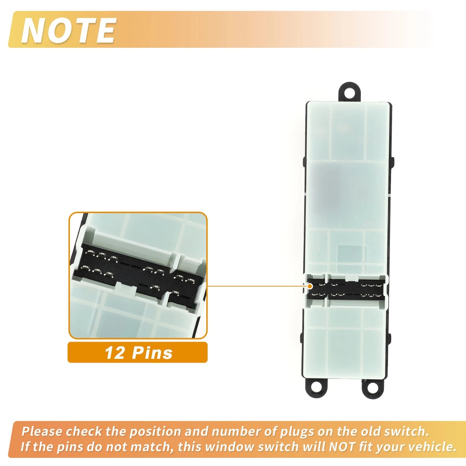 Power Window Switch for Nissan Frontier, Xterra (2005–2015)