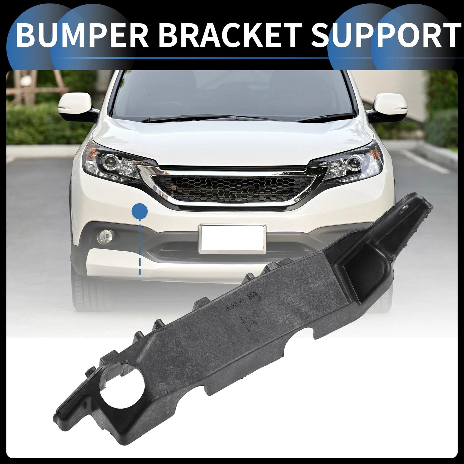 1pc Right Front Bumper Retainer Bracket for Hyundai Elantra (2011–2016)