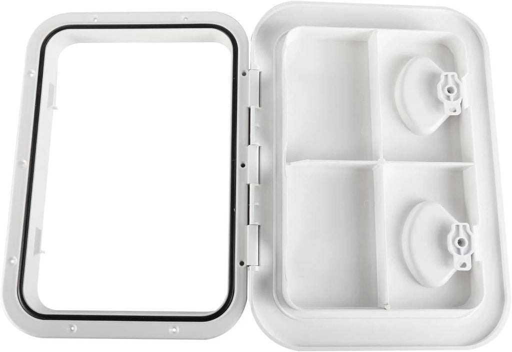Deck Hatch Access Hatch & Lid for Marine Boat (17-1/4" x 12-3/8")