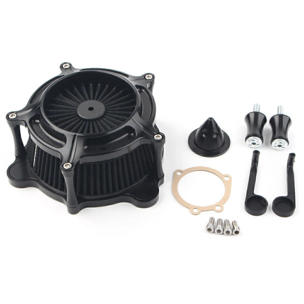 Turbine Air Cleaner Spike Intake Filter for Harley Softail (1993–2015)