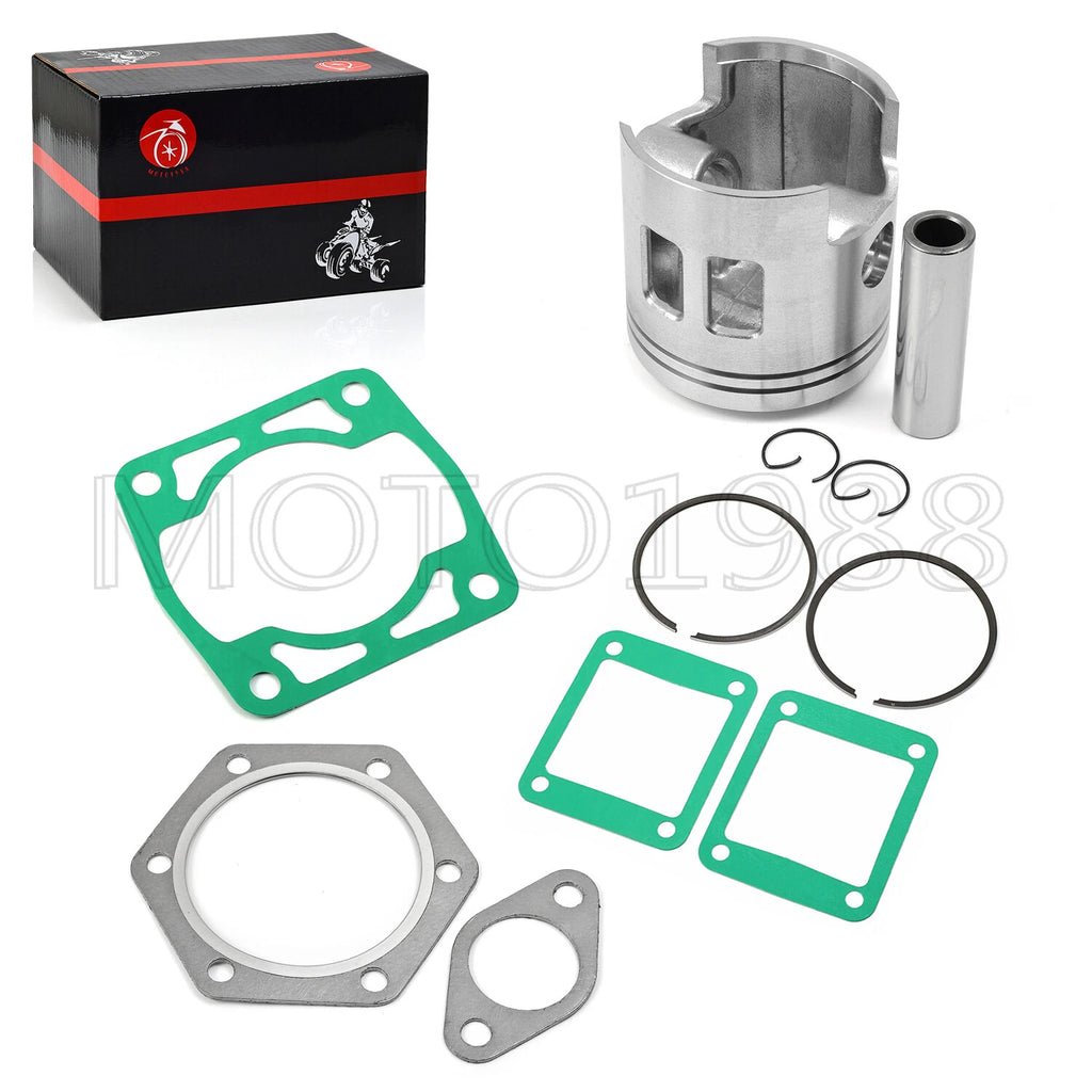 0.5mm Oversize Piston & Ring Gasket Kit for EZGO 2 Cycle Golf Cart (1989–1993)