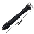 Electric Hand Drill with 25pcs Drill Bits and Chuck for Circuit Board