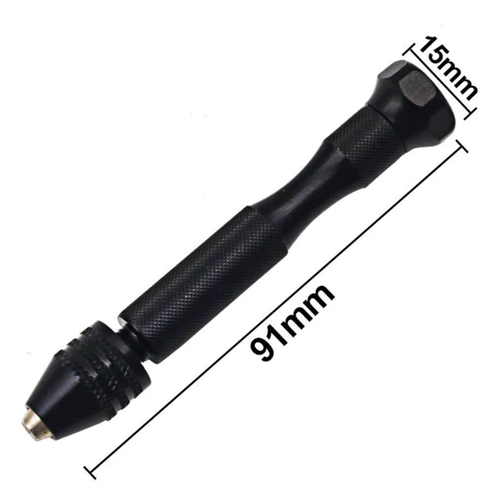 Electric Hand Drill with 25pcs Drill Bits and Chuck for Circuit Board
