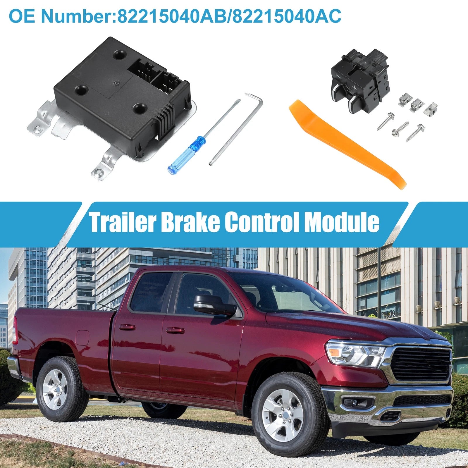 Trailer Brake Control Module Switch Replacement for Ram 1500 (2014–2018)