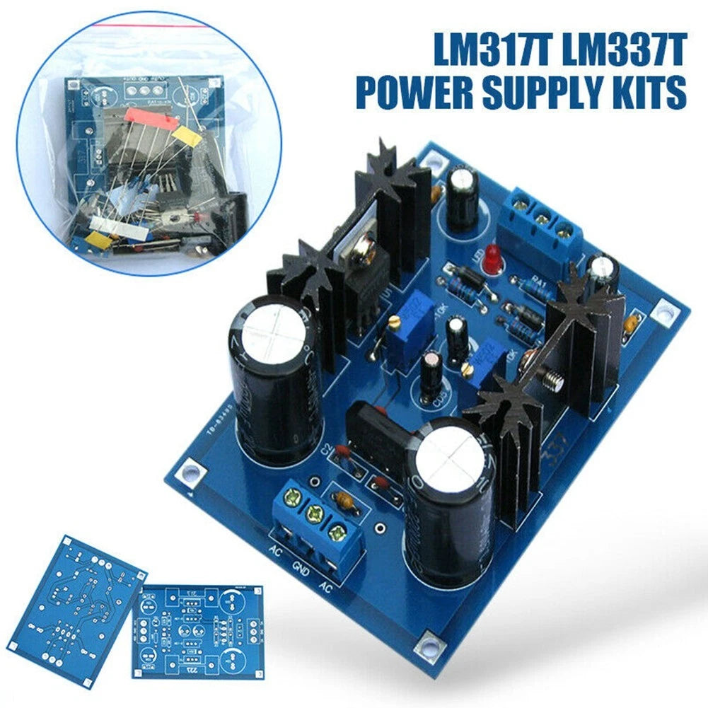DC Kit Power Supply Module Regulated 1.5A Adjustable for DIY