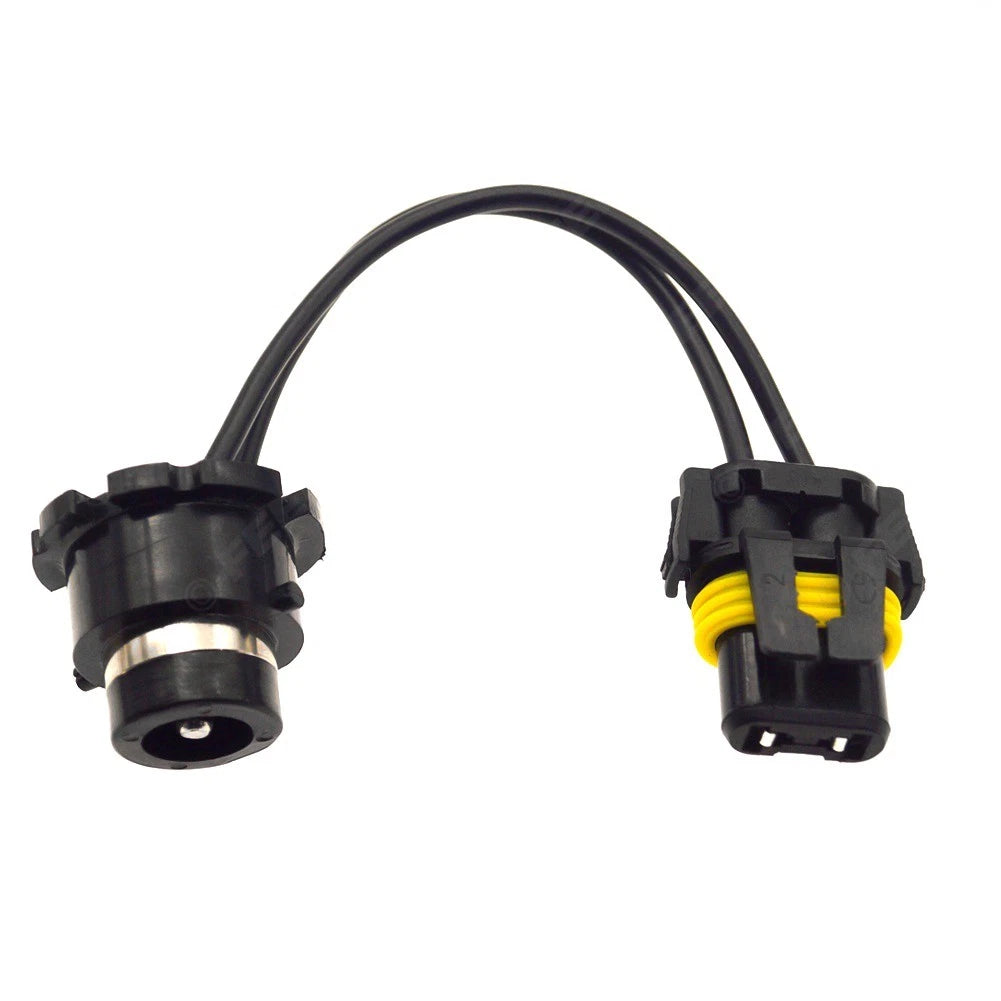 D2 Series to 9006 Headlight Adapter Cable for HID LED Socket Conversion