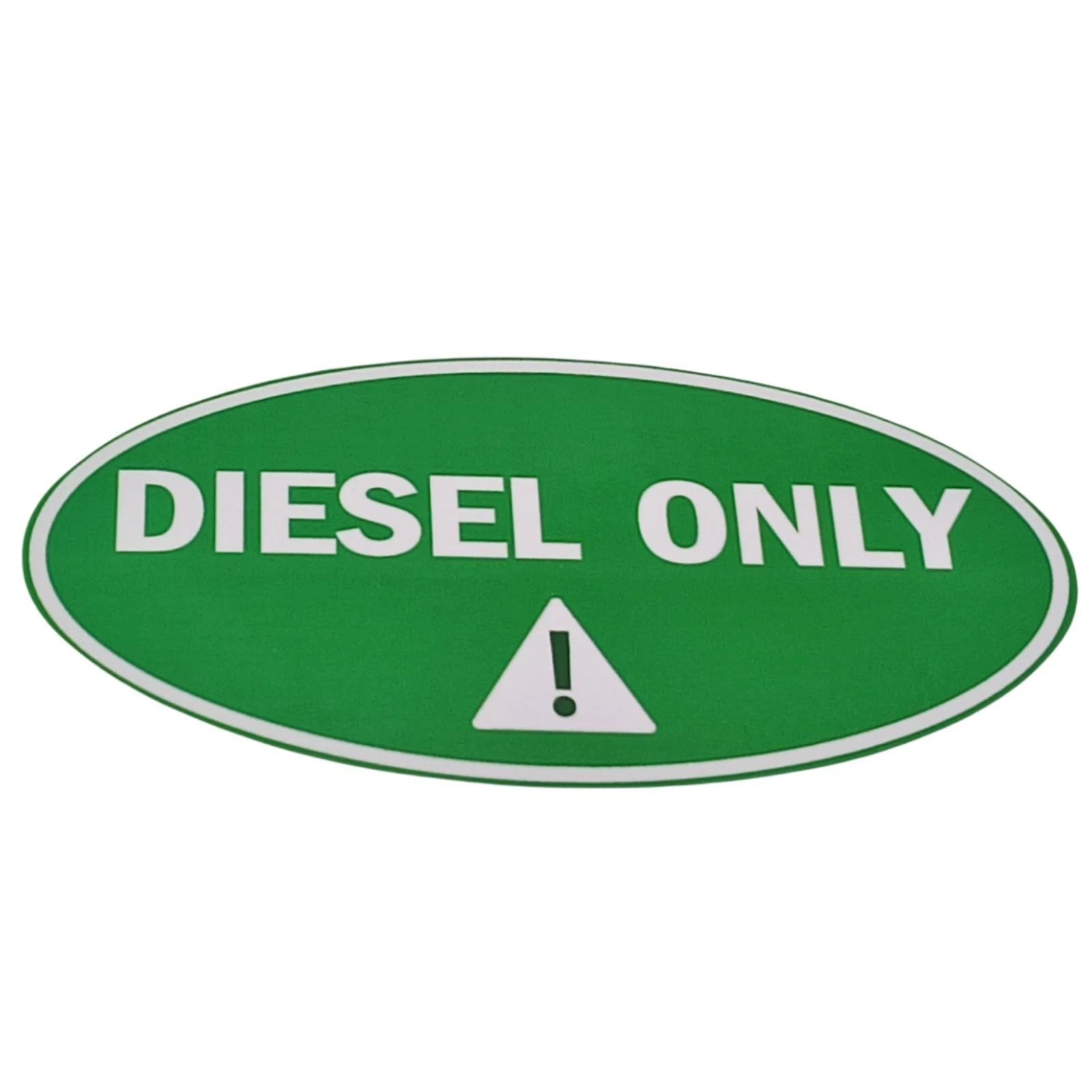 6Pcs Diesel Only Sticker for